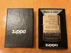 ジッポー クラシックカーリミテッド シリアルNo.入銀巻き 2001年製美品 