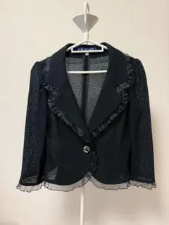 フリル テーラードジャケット