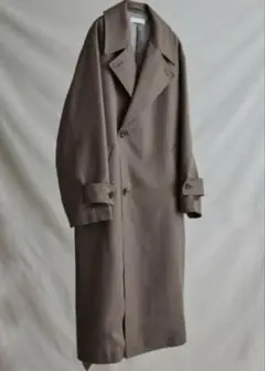 未使用タグ付　MINIMAL WIDE TRENCH COAT wym