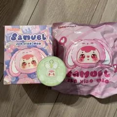 Samuel 三小毛 アニマル 化粧鏡 ぬいぐるみ