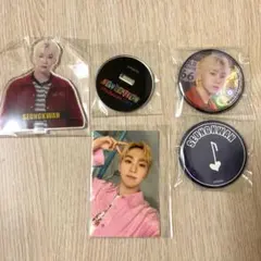 SEVENTEEN スングァン アクスタ 缶バッジ トレカ セット