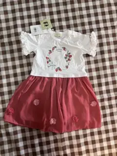 panpantutu♡パンパンチュチュ　木苺シフォンフリルワンピース♡新品