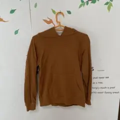 dev!rock ブラウン フード付きパーカー140