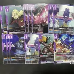 ガンダムカードゲーム 紫 ザフト ミネルバ隊 コーディネーター デッキ
