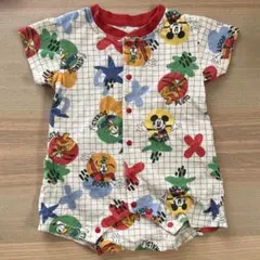 Disney baby キャラクターロンパース