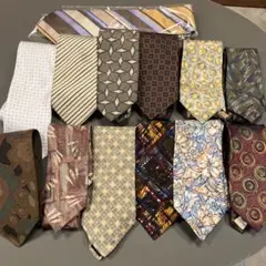 ネクタイ 12本セット 多色 デザイン