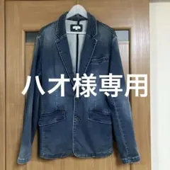 ダークブルー デニムブレザー