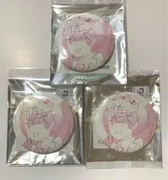 リゼロ　レタグラフ缶バッジ　ラム