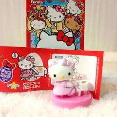 チョコエッグ　ハローキティコラボレーション　シークレット　ピアニスト キティ
