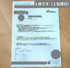 スパリゾートハワイアンズ 入場券 1枚のみ　2026年7月31日までのサムネイル
