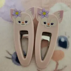 リーナベル ヘアクリップ 香港 ディズニーランド 2個セット