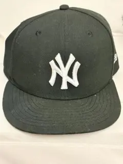 New Era 59FIFTY ブラック キャップ 7 1/2