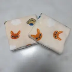 【非売品】かんぽくん&ぽすくまのオリジナルブランケット　郵便局　２枚セットのサムネイル