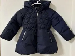 Jacadi ネイビー ダウンコート 104cm ジャカディ