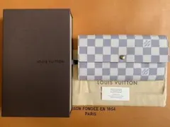 ルイヴィトン ダミエアズール ポルトフォイユ サラ　長財布 ダミエアズール