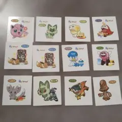ポケモンパン　シール 12枚まとめのサムネイル