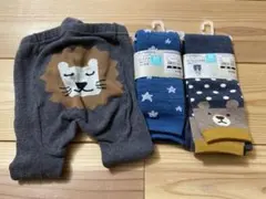 西松屋 新品タイツ・スパッツ３枚セット 85