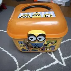ミニオン フタ付き収納ボックス