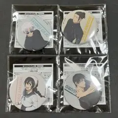 呪術廻戦 カフェ 2023 懐玉・玉折 缶バッジ 五条 夏油 天内 甚爾 4点