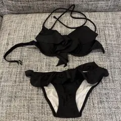 PEAK &PINE フリル ビキニ セパレート水着 ブラックのサムネイル