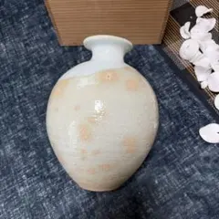 0237　萩焼 花入 窯元 天鵬山 花瓶 花器 フラワーベース 萩焼 椿窯 天鵬山 花瓶 花器 フラワーベース - メルカリ