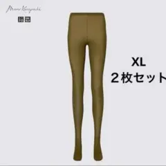 【新品未使用】ユニクロ レディース ヒートテックニットタイツ XL(2枚セット)
