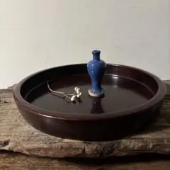 古伊万里 コバルト 瑠璃釉 御神酒徳利 1点 古道具アンティーク一輪挿し