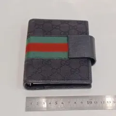 ミ*ン様 GUCCI 二つ折り財布 ブラック キーケース - メルカリ