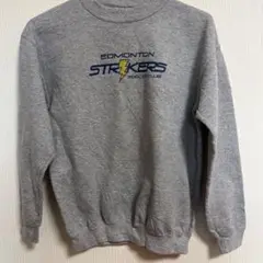 メキシコ製！US古着　スウェット　トレーナー　ユニセックス　キッズ　プリントロゴのサムネイル