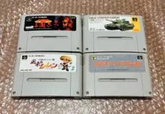 【SFCソフト4本セット・任天堂・ファミコン】gha