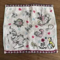 ディズニー 不思議の国のアリス タオルハンカチ ミニタオル
