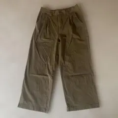 MUJI 無印良品 チノパン カーキ Mサイズ