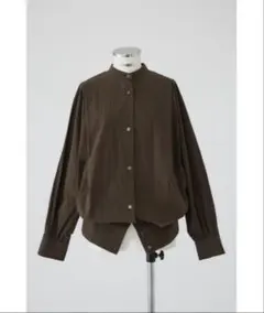 【RIM.ARK】oversized cocoon sh オーバーサイズシャツ