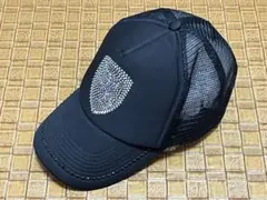 ダルタンボナパルト　エンブレムスワロフスキー　メッシュベースボールキャップ　/黒
