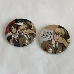 進撃の巨人 缶バッジ セット