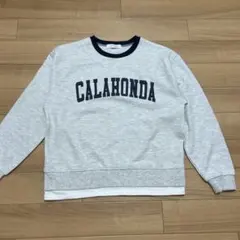 スウェット CALAHONDA 白