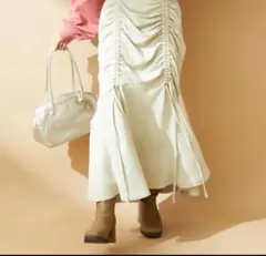 VIS snidel MERCURYDUOアイボリー スカート ワンピース gu