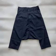 GANRYUコムデギャルソン サルエルパンツ M ネイビー - メルカリ