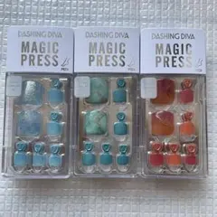 DASHING DIVA　ダッシングディバ マジックプレス　ペディ用　3点セットのサムネイル