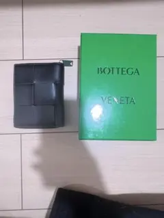 Bottega Veneta ボッテガ イントレチャート 2つ折り ミニ財布