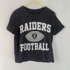 NFL RAIDERS FOOTBALL Tシャツ kids vintageのサムネイル