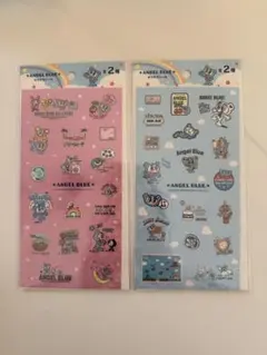 エンジェルブルー キラキラシール seria 2枚セット