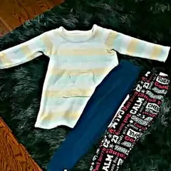 KIDS女の子チュニックset♡