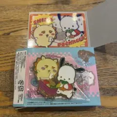 ちいかわ×サンリオ ピンズコレクション ポイントカード シーサー ポチャッコ