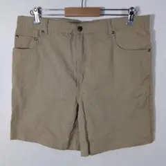 90s GO WEST ショートパンツ チノ W36 XL ベージュ 古着のサムネイル