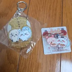 ちいかわ　アクリルシーンクリップ&ラメアクリルキーホルダー　モモンガ