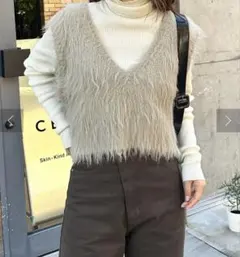 mystic ニットベスト