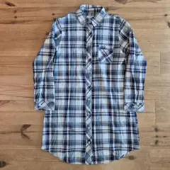ぶ*ん様 Heart Market チェック柄 シャツワンピース 長袖