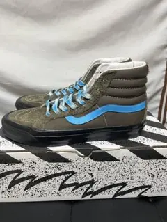 廃盤VANS VAULT OG Sk8-Hi LX 27cm オリーブスエードのサムネイル