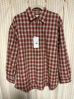 【匿名配送】CIAOPANIC TYPY ポコポコチェックシャツ　赤　新品未使用
